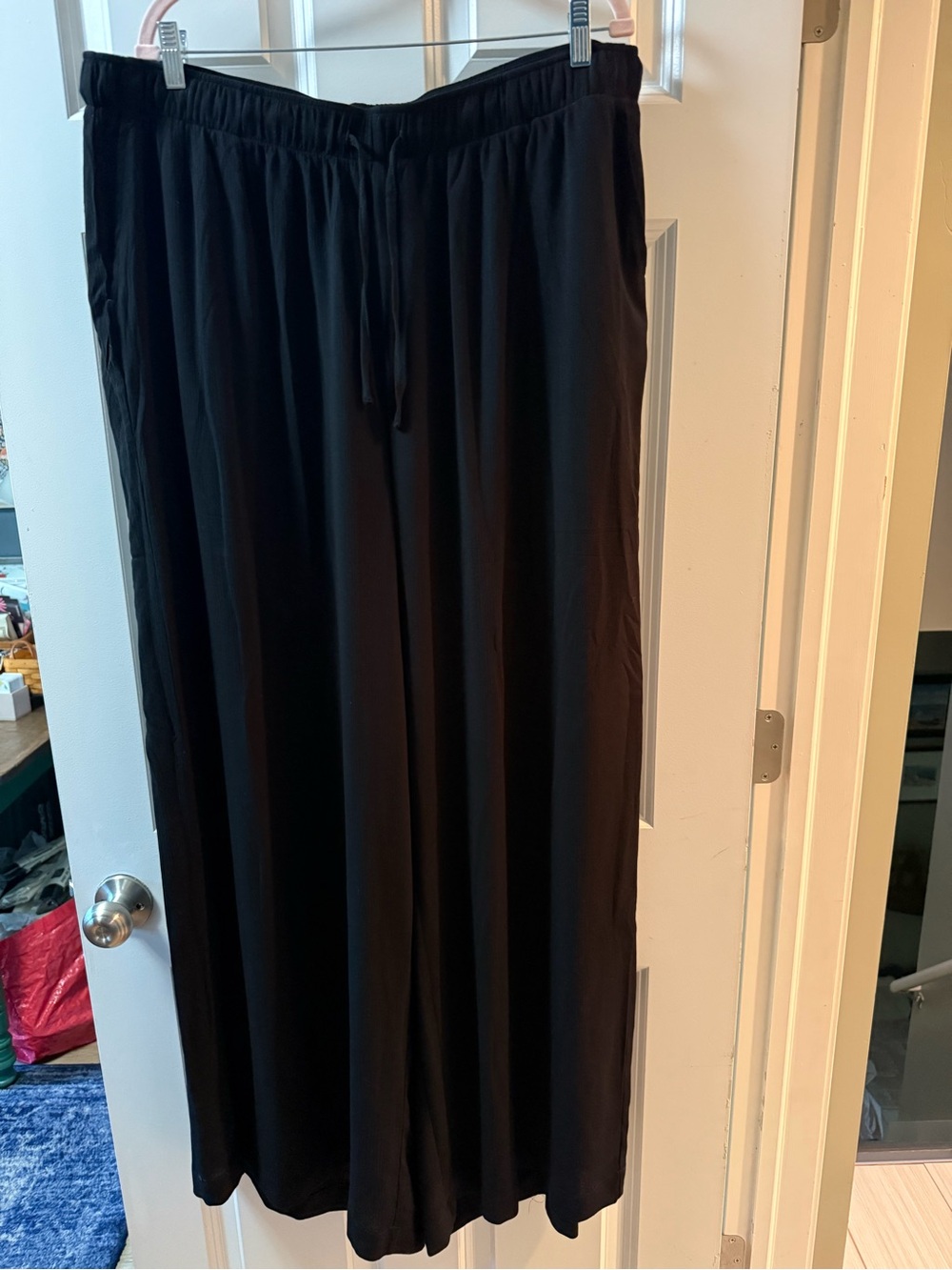 torrid Black Wide-Leg Pull-On Jumpsuit Pants